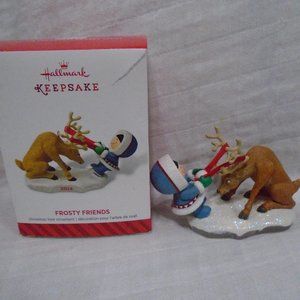 2014 Frosty Friends Hallmark Keepsake Christmas Ornament 35Th in the series